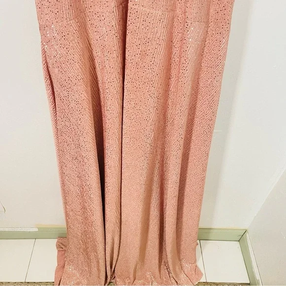 Sabina Musayev Topaz Flutter Sleeve Maxi Dress